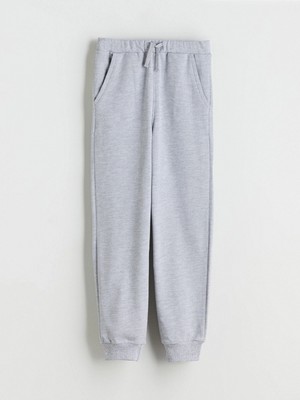 LC Waikiki Lcw Kids Gri Beli Lastikli Erkek Çocuk Jogger Eşofman Altı