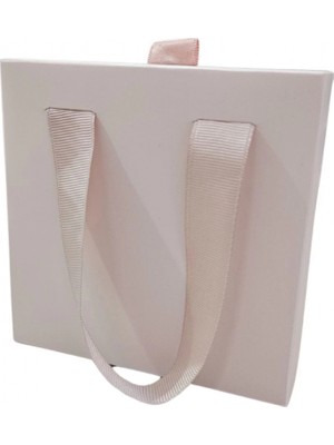 Özer Kutu Pudra 6 Adet Çekmeceli ve Çantalı Karton Kolye&mini Set Kutusu (12X12 cm )