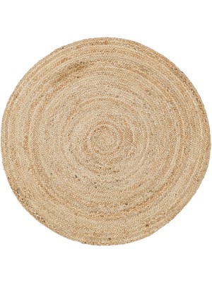 Juno Ech 01 R Naturel - El Dokuma Çift Taraflı Naturel Jüt Halı