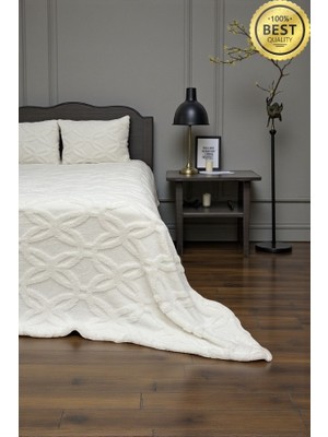 Orion Seri Wellsoft Çift Kişilik Yatak Örtüsü Seti 230×250 + 2 Yastık Kılıfı Battaniye