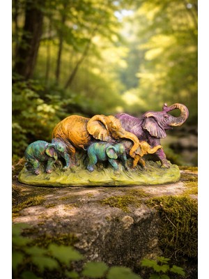 Gardenya Fil Ailesi Polyester Biblo