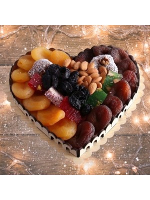 Hediyelik Kayısı Tabağı 1 Kalp 450 gr
