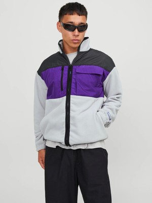 Jack&jones 12247261 On ve Cep Fermuarlı Polar Sweat