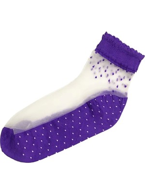 Marsilyan Italiana Nokta Desen Kadın Soket Çorap