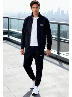 Air Jones Hugo Lacivert Jogger Erkek Eşofman Takım - 85198