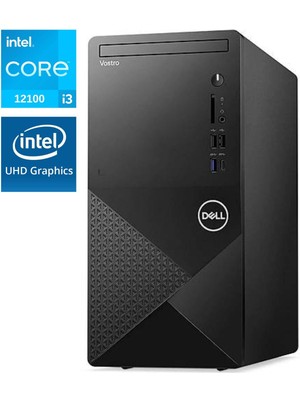 Dell Pc Vostro 3030 I3-12100 16GB Ddr5 512GB SSD N6001VDT3030MT Atl4 UHD 730 Ubuntu Masaüstü Bilgisayar