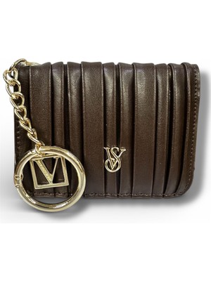 Kadın Metal Aksesuarlı Kartlık Bölmeli Cüzdan