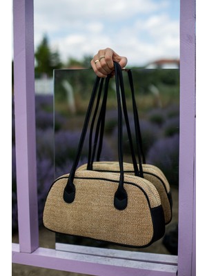 Blackbird Luxe Nube Hasır El ve Omuz Çantası – Kadın Yazlık & Günlük Çanta