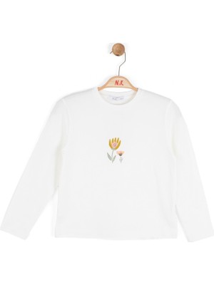 Nk Kız Çocuk Lale Badi 8-14 Yaş Ekru