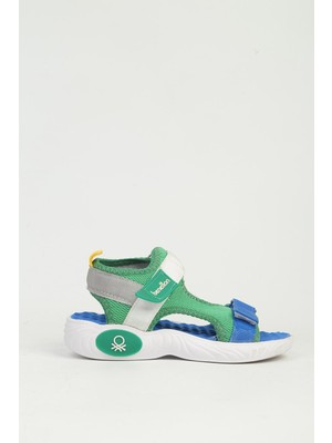 Benetton Yeşil Çocuk Sandalet BN-1406
