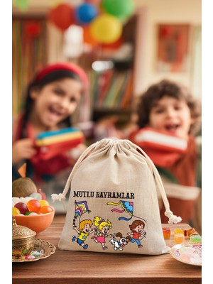 Aprendi Bayrama Özel Harçlık Kesesi Bayram Harçlığı Kesesi 10X15 (5 Adet) Model- 22