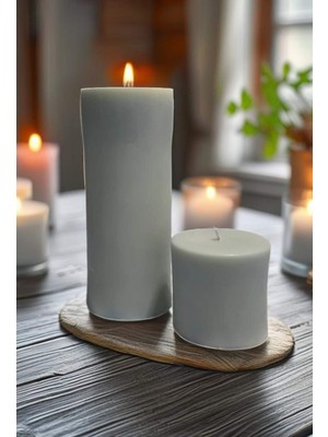 Czmd Pure Vanilla Glow – El Yapımı Soya Mum Seti