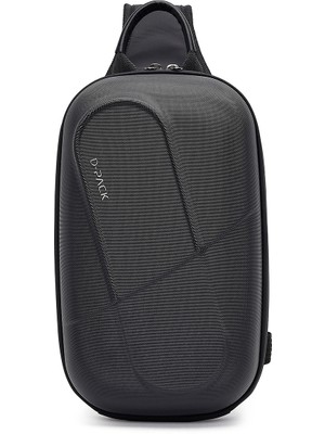Derimod D-Pack Unisex Siyah Mini Kumaş Çapraz Çanta 25WBD3012HC