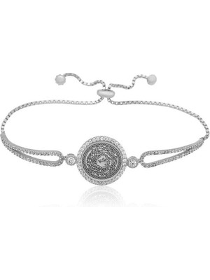 Özcömert Silver Gümüş Dualı Kadın Bileklik