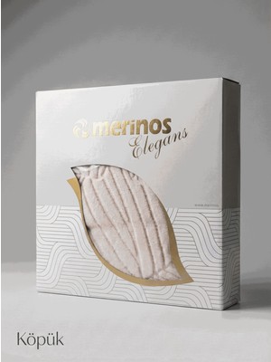 Merinos Elegans Çift Kişilik Battaniye Köpük