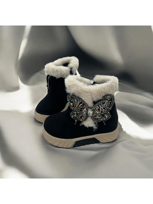 Rexba Kız Çocuk Kelebek Toka Detaylı Bot