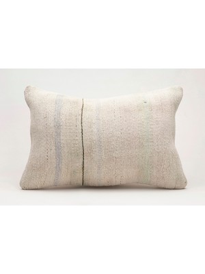 Kilim Wholesale El Yapımı Eski Kilimden Yapılmış Vintage Yastık Kırlent Kılıfı, YÜN,40X60CM