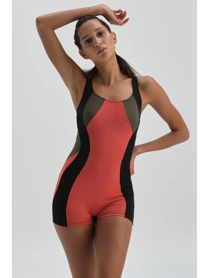 Eros Yüzücü Şortlu Mayo 2731ESMY Siyah