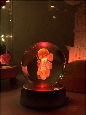 UltraNova Büyüleyici Cam Küre, Şık ve Zarif Dekoratif Ev Aksesuarı