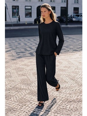 Hakke Kadın Pantolon Alt Üst Takım