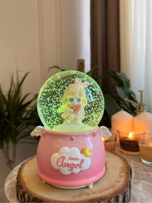 UltraNova Eros Kar Küresi, Işıklı ve Müzikli Otomatik Kar Üflemeli Dekorasyon