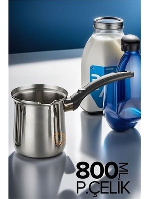 SHC4200 Turk Paslanmaz Çelik Cezve 800 ml