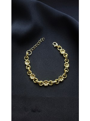 Glossy Jewelery Papatya Desenli Bileklik