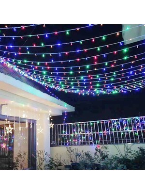 Gaman 100 Metre Makaralı LED Yılbaşı Işığı Çok Renkli - Dış Mekan Uyumlu Ağaç, Balkon ve Süsleme Işığı