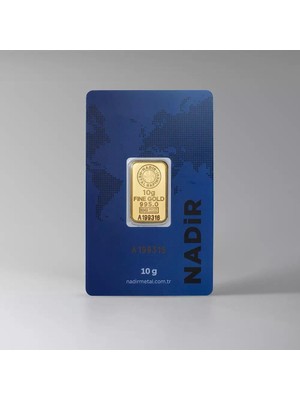 Nadir Gold 24 Ayar 10 Gram Külçe Altın