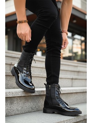 Oksit Gabinnos Fermuarlı Erkek Askeri Postal Bot