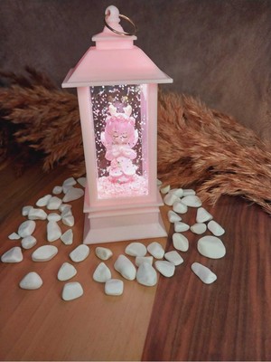 UltraNova Parlak Fener Tipi Kar Küresi, Göz Alıcı Dekorasyon Parçası