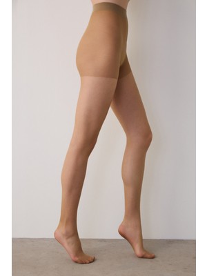 Penti Fit 15 Bronz Külotlu Çorap