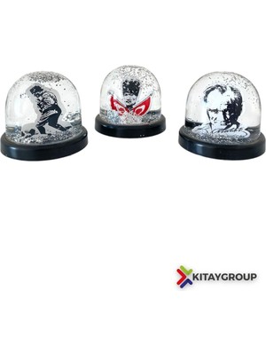 UltraNova Büyük Boy Kar Küresi, Şık ve Zarif Ev Dekorasyonu Parçası