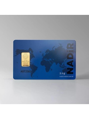 Nadir Gold Nadirgold 2,5 gr Külçe Altın