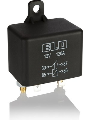 Elo Güç Rölesi Büyük Kasa 12 V - 120A Dc - Toz Korumalı - Elo 201.005.011
