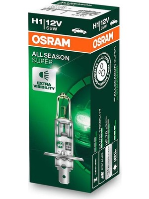 Osram H1 Allseason Her Türlü Hava Koşulu Için 12V (1 Adet)