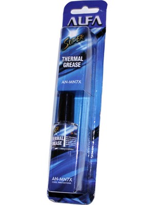 Alfatech AT-MN7X Termal Macun 4W/MK – 3.5 gr Super Tüp | Cpu Gpu Soğutucu Macunu