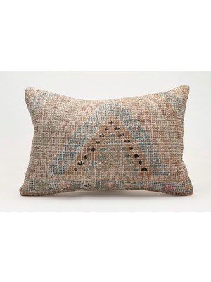 Kilim Wholesale El Yapımı Kilimden Yapılmış Vintage Kırlent Kılıfı, YÜN,40X60CM