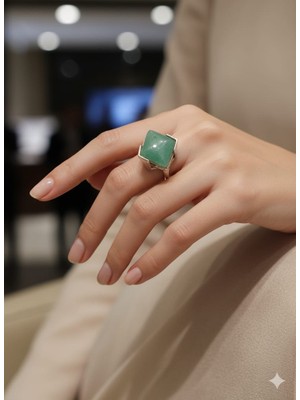 Yeşim Taşlı Yüzük  kocamanlar medikal