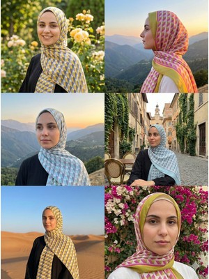 Onlie Craft Levidor Şal Levidor K.vizon Üç Boyut Desen Angel Şal