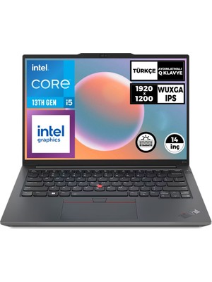 Lenovo Thinkpad E14 21JK0003TX G5 İ5-1335U 8GB 512GB SSD 14"FDOS Wuxga Dizüstü Bilgisayar