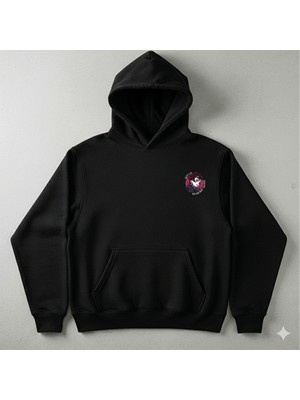 Demon Slayer Baskılı Hoodie