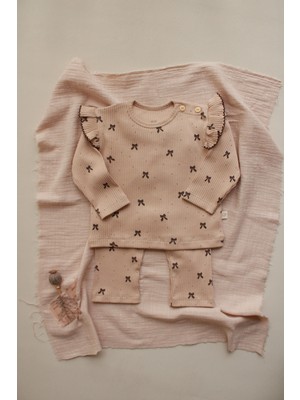 Oh la la Koala For Little Ones Kurdele Baskılı Fancy Girls Alt Üst Takım