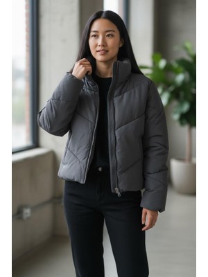 Only 15308639 Onlmaggı Blackened Pearl Puffer Kadın Kıslık Mont