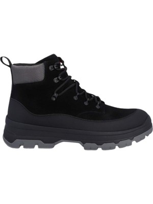 Hunter Mens Trail Lace-Up Boot Erkek Siyah Kısa Bot Hfrm0010252-Bcm