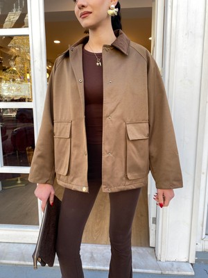 Flow Yakası Detaylı Parka