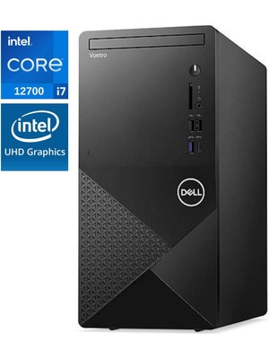 Dell Pc Vostro 3030 I7-12700 64GB Ddr5 512GB SSD N6007VDT3030MT ATL15 UHD 730 Ubuntu Masaüstü Bilgisayar