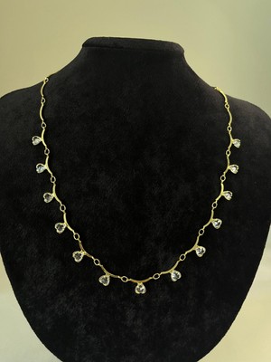 Velora Accessories 14K Altın Kaplama Kalpli Şık Kolye