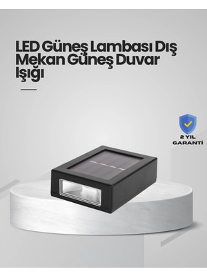 Eco Lounge Güneş Enerjili LED Duvar Aydınlatması