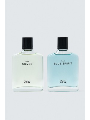 Zara Man Sılver + Blue Spırıt Edt 2 x 100 ml (3.04 Fl.oz
